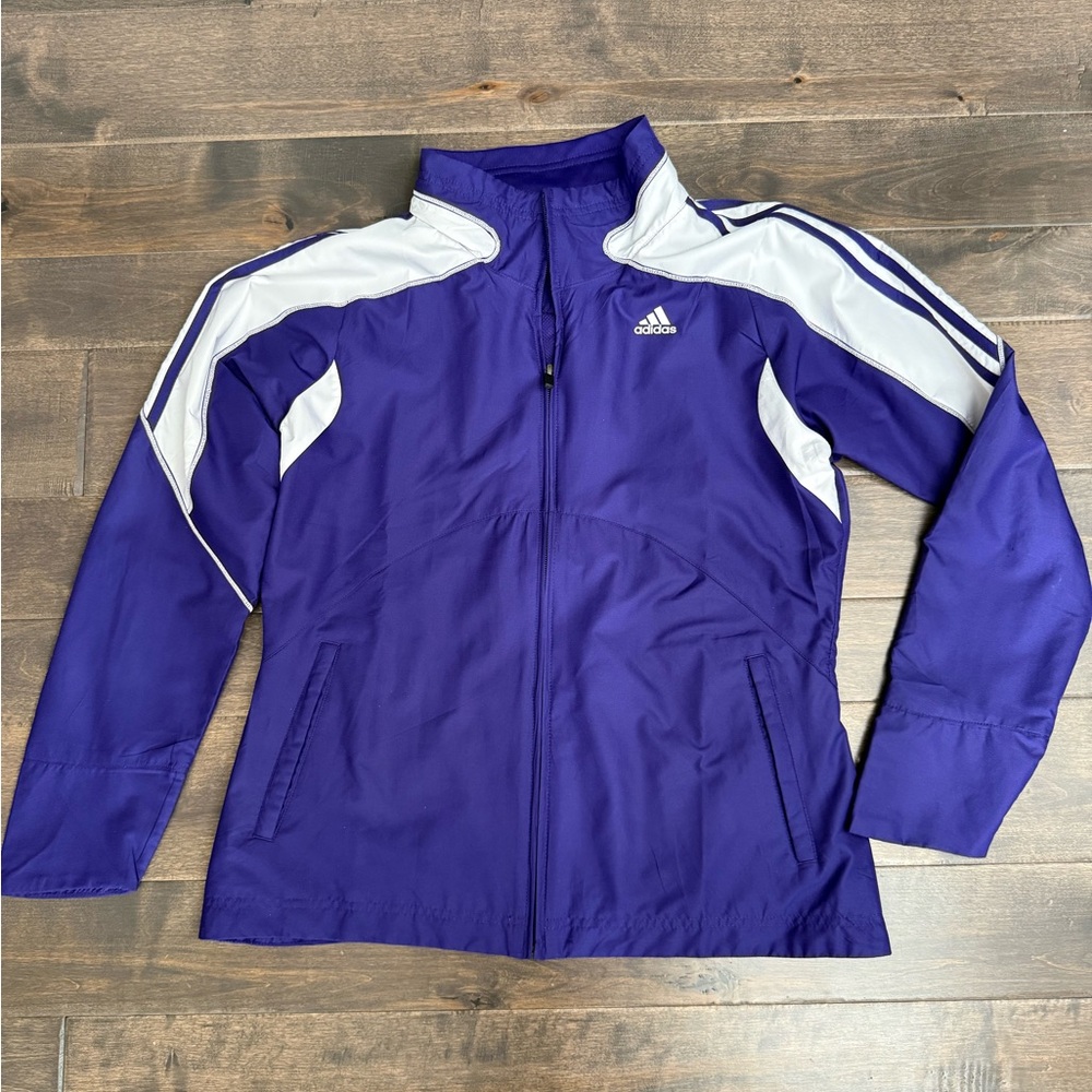 Adidas Women’s Lightweight Jacket Purple Medium